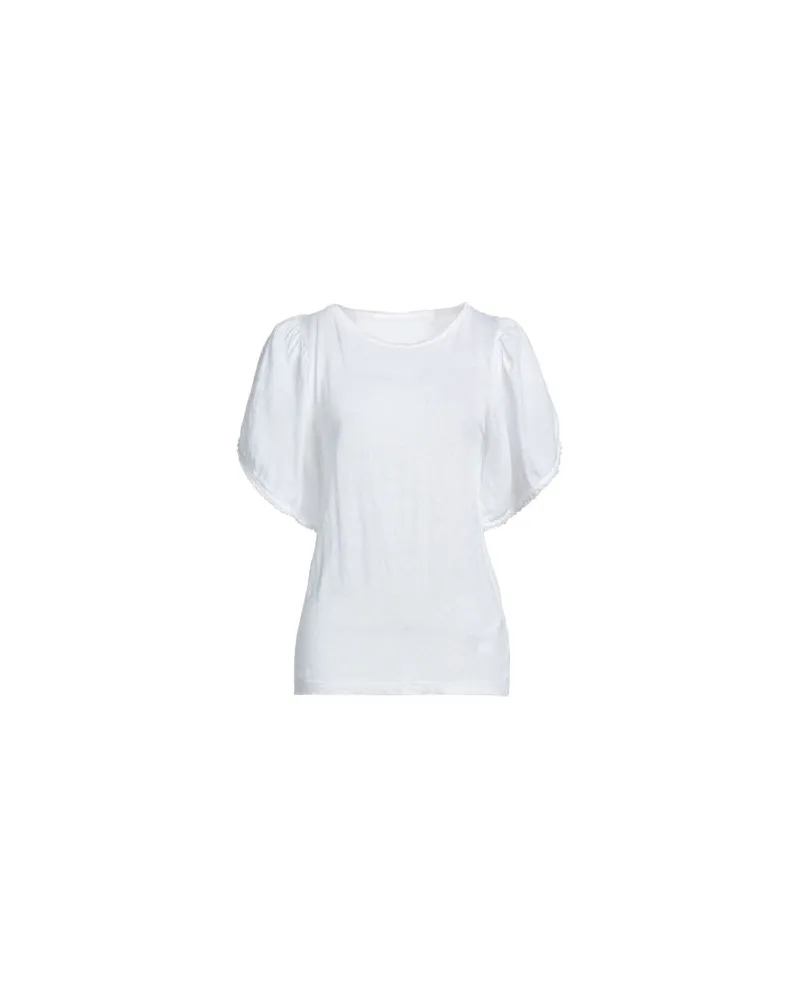 120% Lino TOPS - T-shirtsauf YOOX.COM Weiß