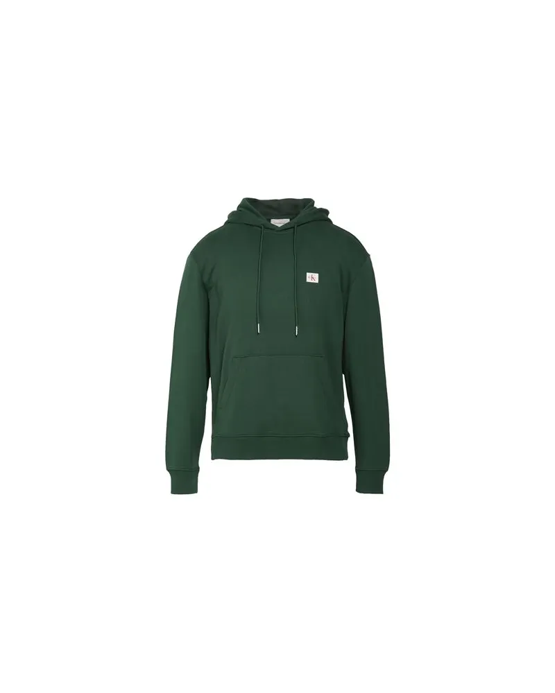 Calvin Klein TOPS - Sweatshirtsauf YOOX.COM Dunkelgrün