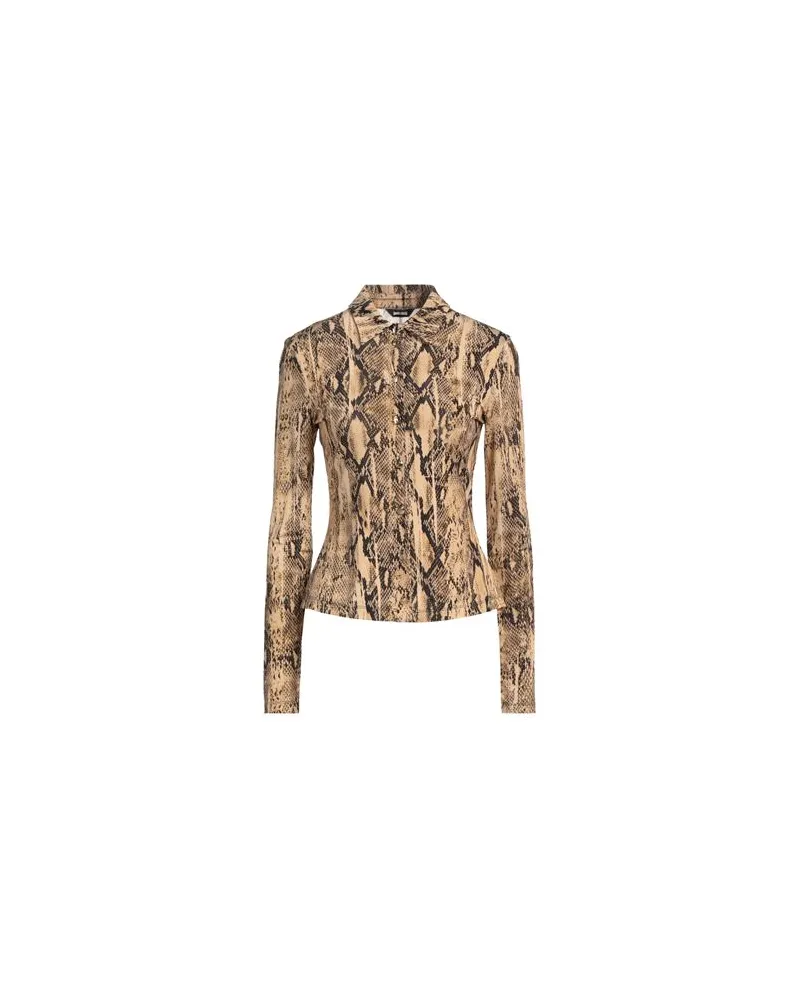 Just Cavalli TOPS - Hemdenauf YOOX.COM Kamel