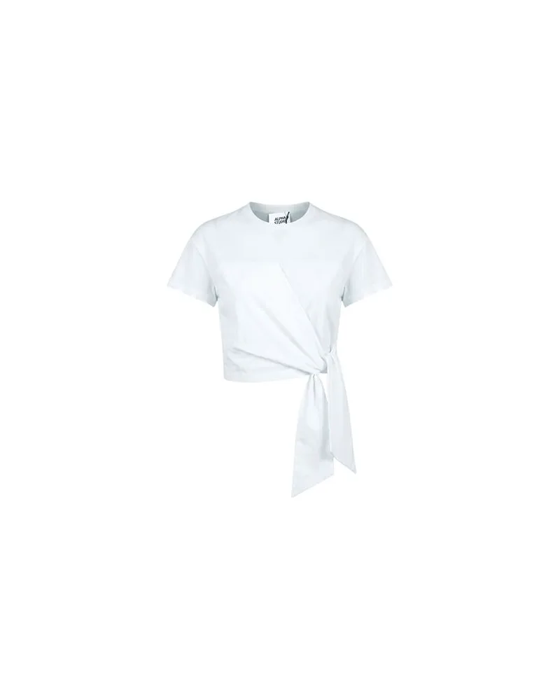 Alpha Studio TOPS - Topsauf YOOX.COM Weiß
