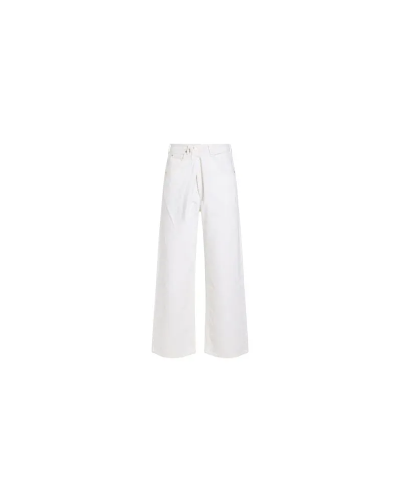 AGOLDE HOSEN & RÖCKE - Jeanshosenauf YOOX.COM Weiß