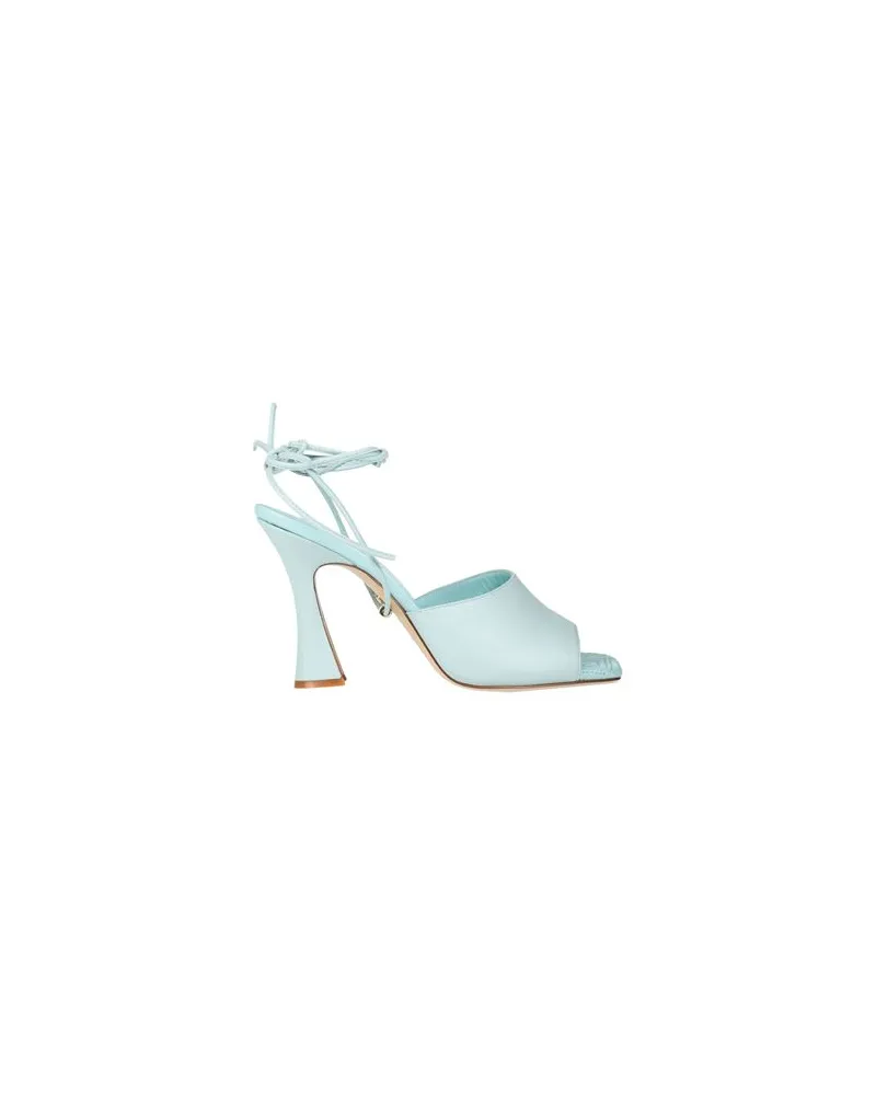 Giampaolo Viozzi SANDAL - SCHUHE - Sandalenauf YOOX.COM Himmelblau