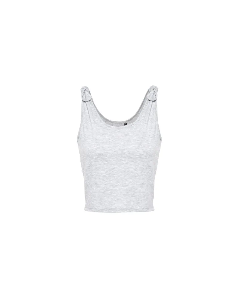 8 TOPS - Topsauf YOOX.COM Hellgrau