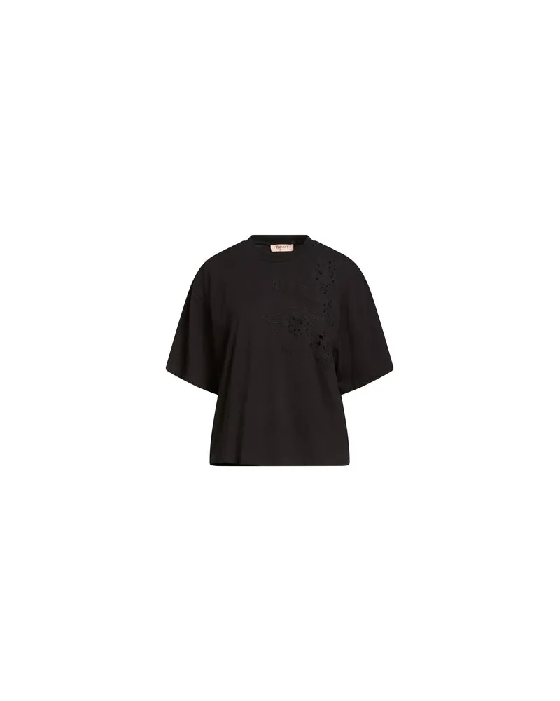 Twin-Set TOPS - T-shirtsauf YOOX.COM Schwarz