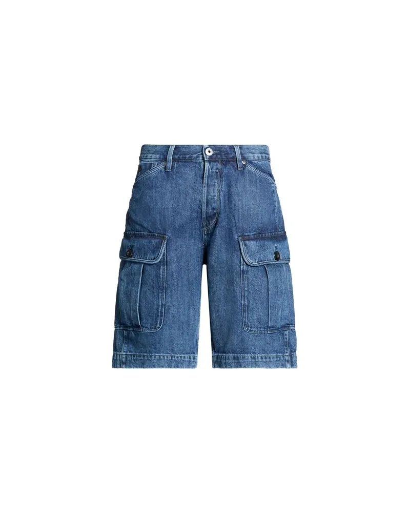 G-STAR RAW HOSEN & RÖCKE - Jeansshortsauf YOOX.COM Blau