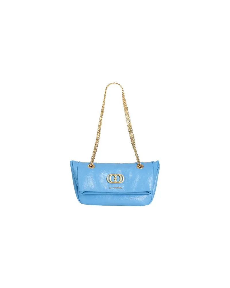 LA CARRIE TASCHEN - Schultertaschenauf YOOX.COM Azurblau