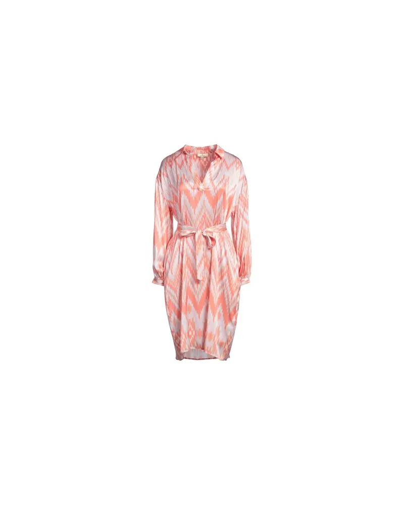 Charlotte Sparre KLEIDER - Midi-Kleiderauf YOOX.COM Lachs