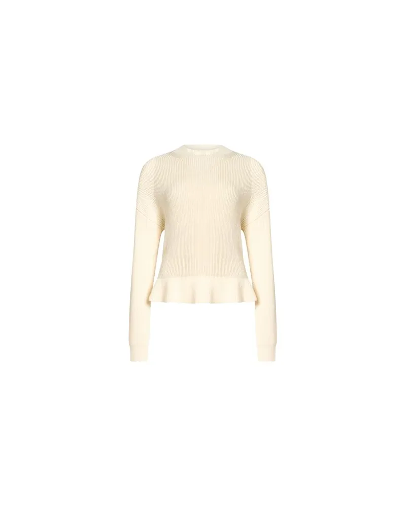 Chloé STRICKWAREN - Rollkragenpulloverauf YOOX.COM Cremeweiß