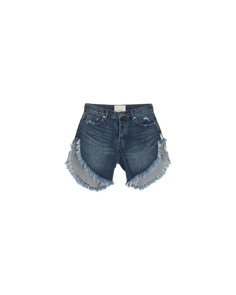 One Teaspoon HOSEN & RÖCKE - Jeansshortsauf YOOX.COM Blau