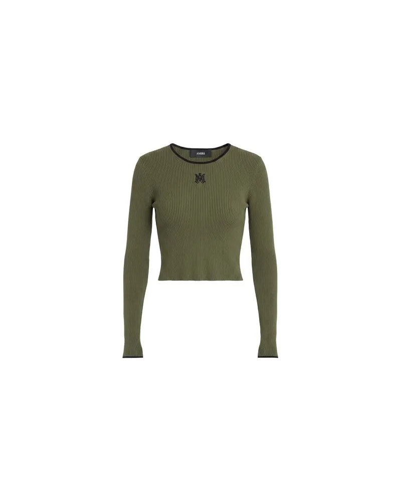 Amiri STRICKWAREN - Pulloverauf YOOX.COM Militärgrün