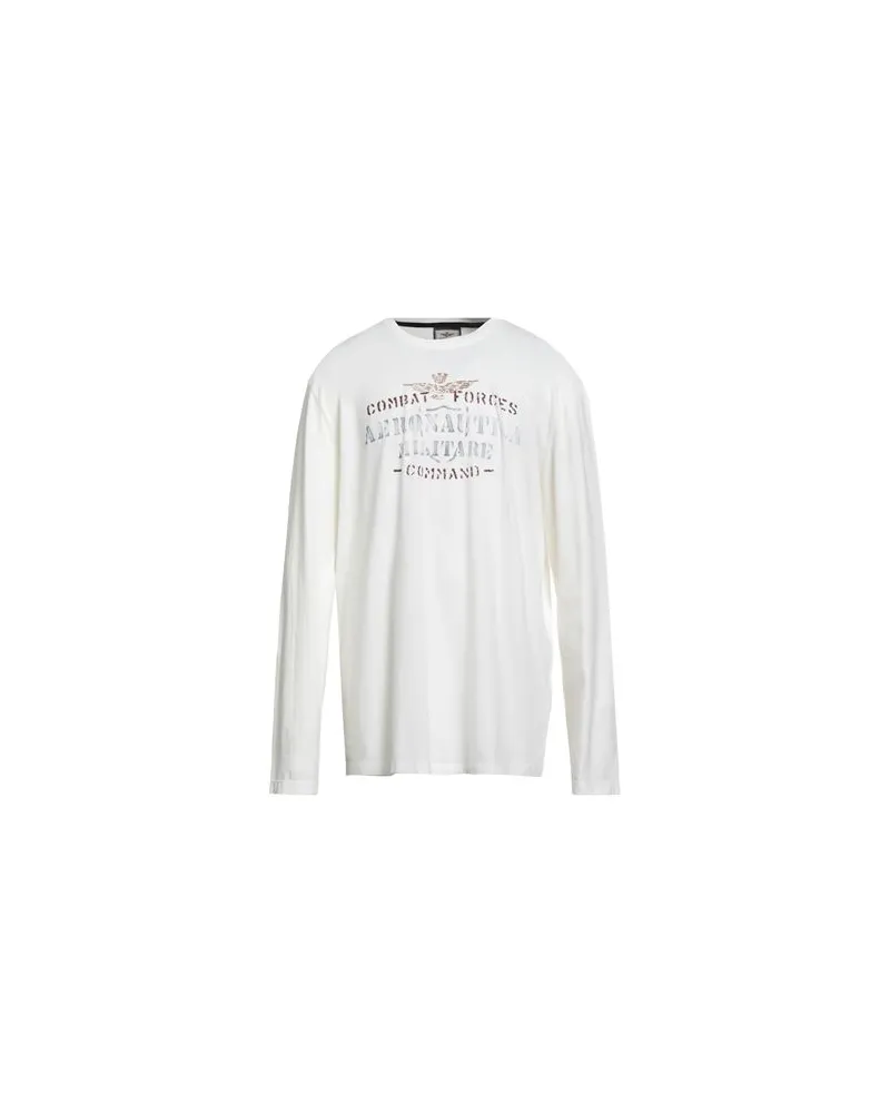 Aeronautica Militare TOPS - T-shirtsauf YOOX.COM Weiß