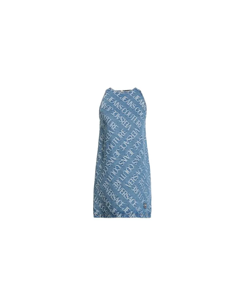 Versace Jeans KLEIDER - Mini-Kleiderauf YOOX.COM Blau