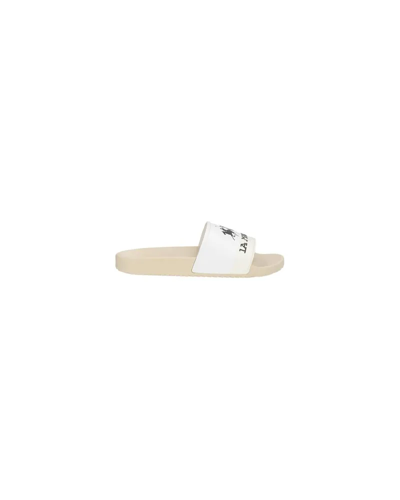 La Martina SCHUHE - Sandalenauf YOOX.COM Weiß