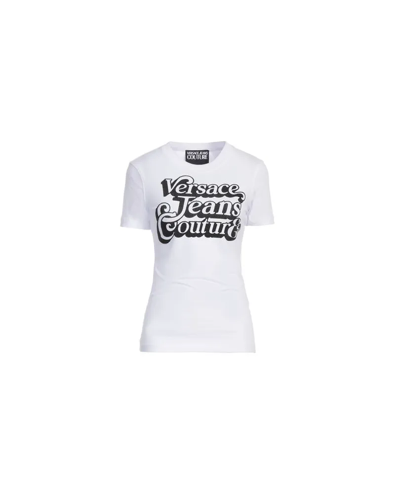 Versace Jeans TOPS - T-shirtsauf YOOX.COM Weiß