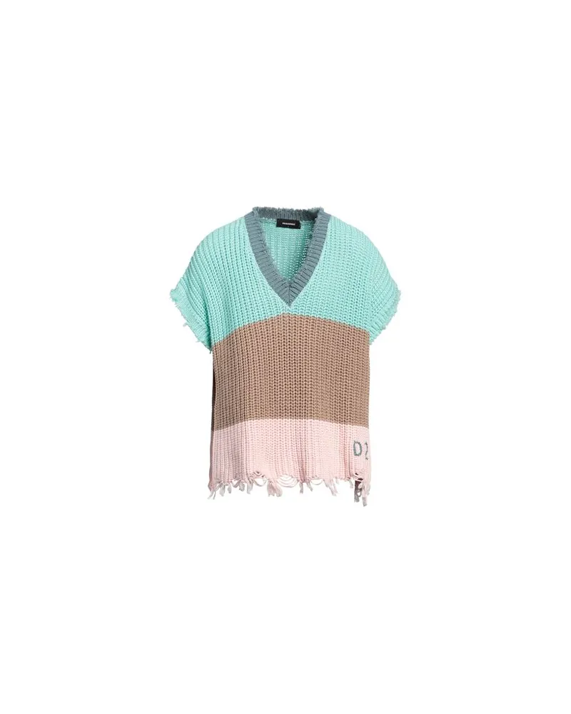 Dsquared2 STRICKWAREN - Pulloverauf YOOX.COM Himmelblau