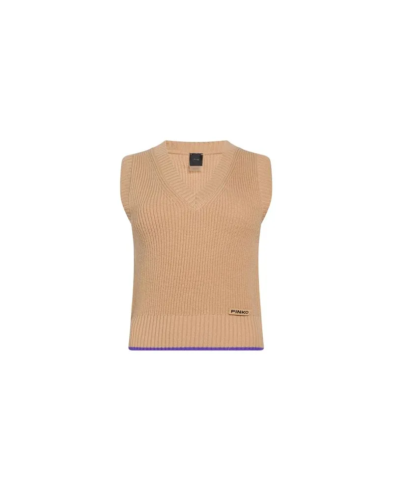 Pinko STRICKWAREN - Pulloverauf YOOX.COM Kamel