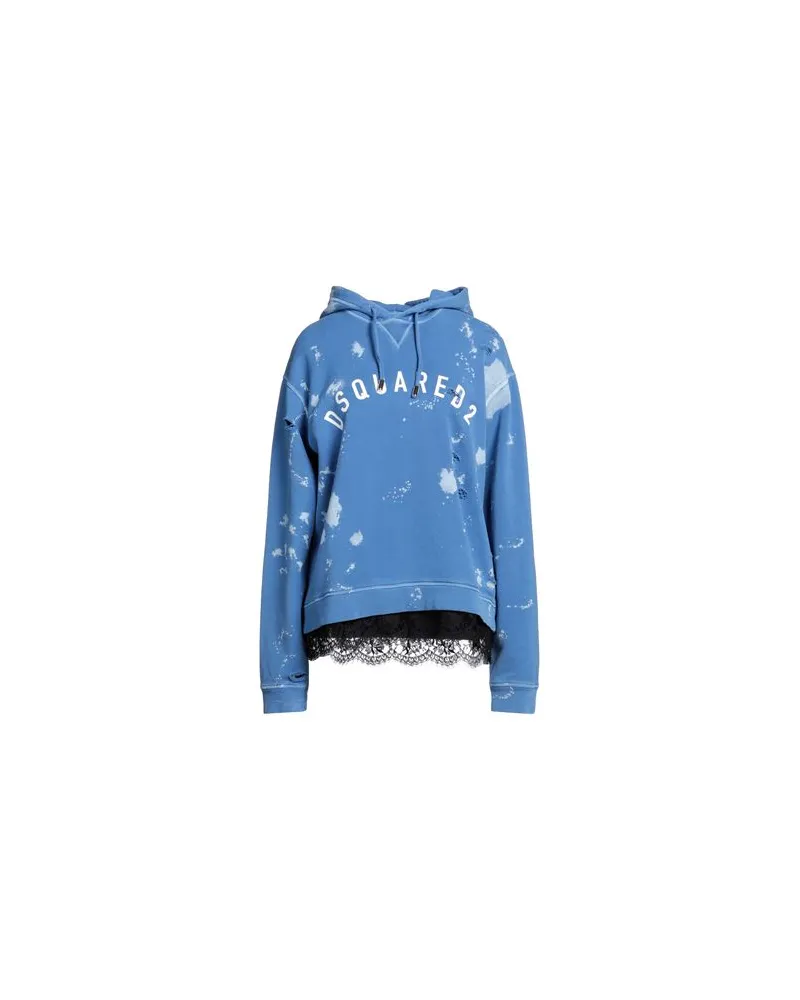 Dsquared2 TOPS - Sweatshirtsauf YOOX.COM Blau