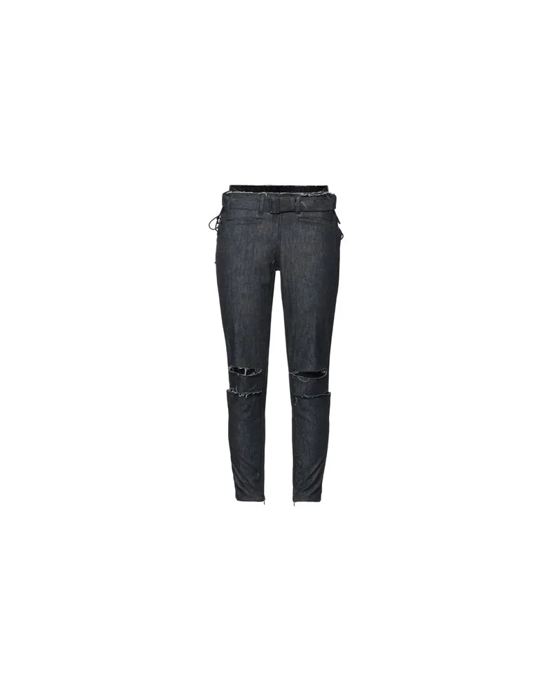 Yohji Yamamoto HOSEN & RÖCKE - Jeanshosenauf YOOX.COM Blau