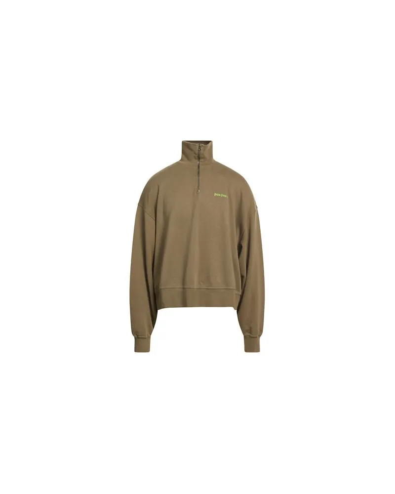 Palm Angels TOPS - Sweatshirtsauf YOOX.COM Militärgrün