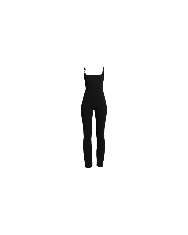 Patrizia Pepe OVERALLS - Jumpsuitsauf YOOX.COM Schwarz