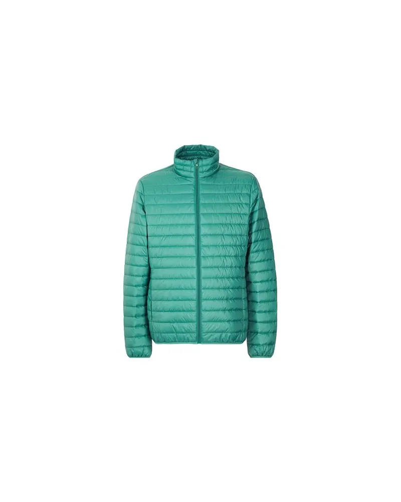 8 by Yoox ESSENTIAL 100G DOWN JACKET  - JACKEN & MÄNTEL - Pufferjacken & Daunenjackenauf YOOX.COM Grün