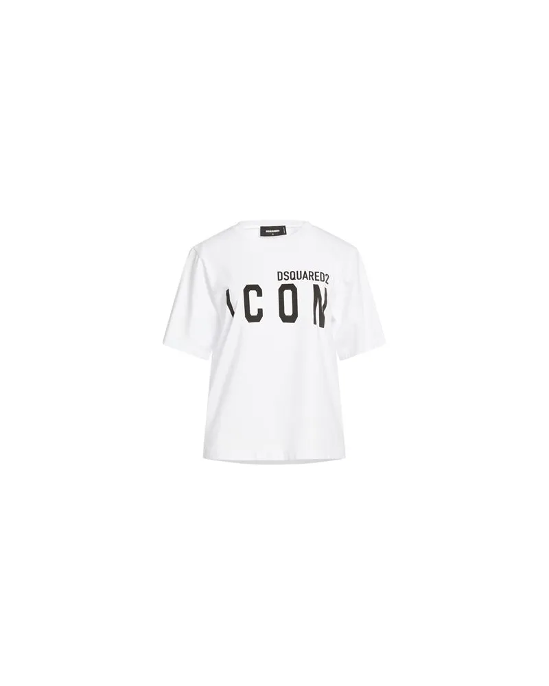 Dsquared2 ICON - TOPS - T-shirtsauf YOOX.COM Weiß