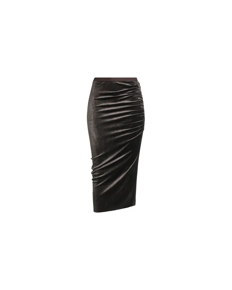 Rick Owens Lilies HOSEN & RÖCKE - Maxi-Röckeauf YOOX.COM Maulwurfsgrau