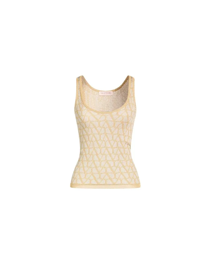 Valentino Garavani TOPS - Tank Topsauf YOOX.COM Beige