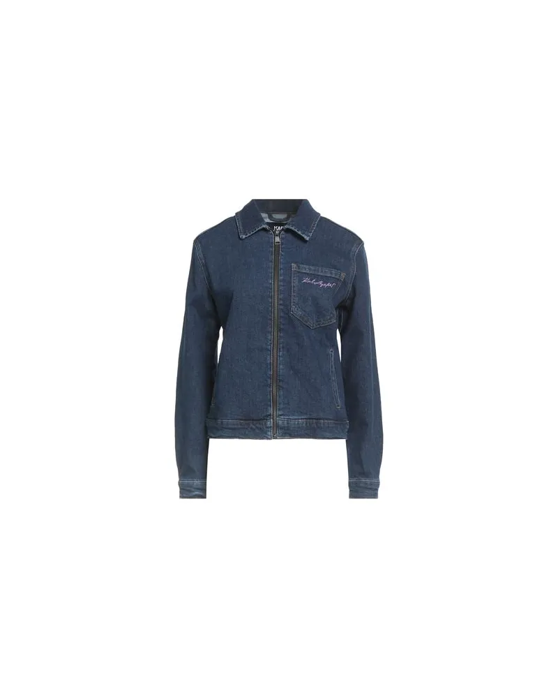 Karl Lagerfeld JACKEN & MÄNTEL - Jeansjacken/Mäntelauf YOOX.COM Blau