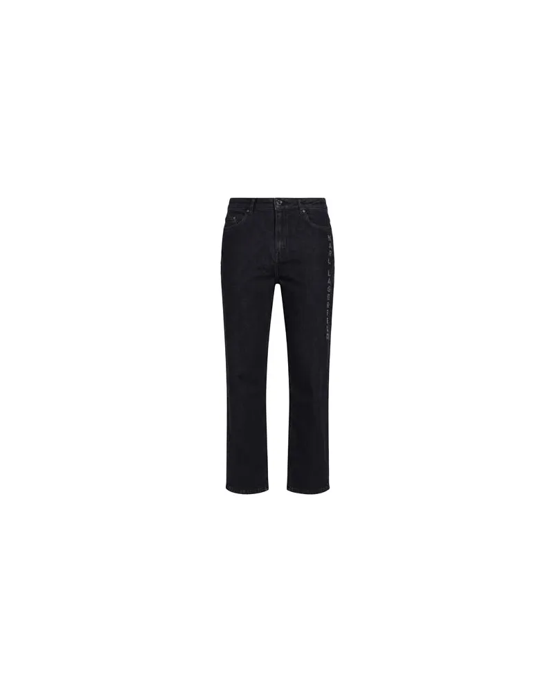 Karl Lagerfeld HOSEN & RÖCKE - Jeanshosenauf YOOX.COM Schwarz