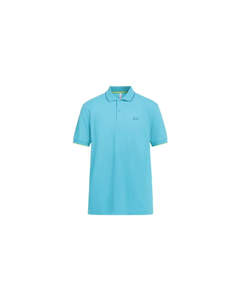 Sun68 TOPS - Poloshirtsauf YOOX.COM Azurblau