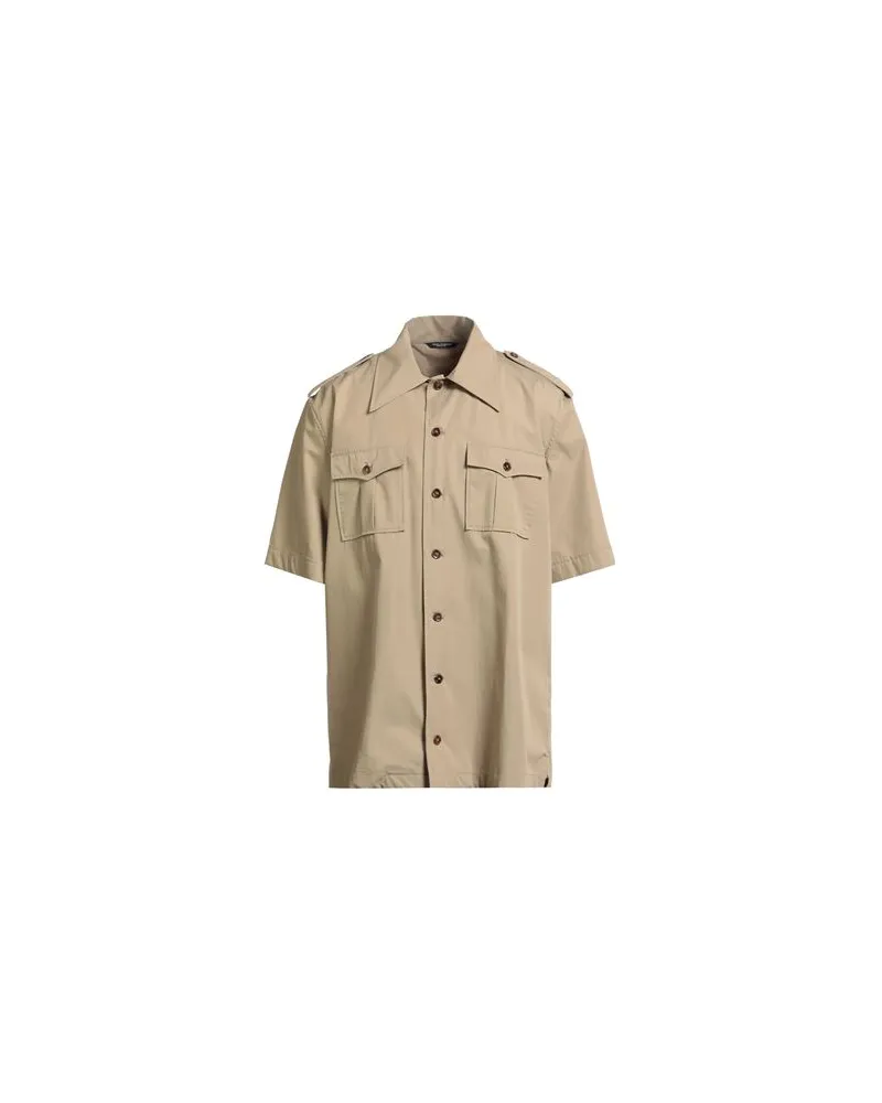 Dolce & Gabbana TOPS - Hemdenauf YOOX.COM Khaki
