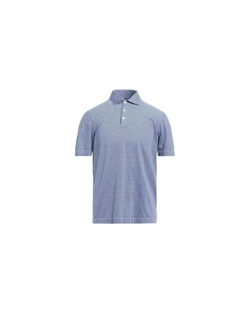 Luigi Borrelli TOPS - Poloshirtsauf YOOX.COM Blau