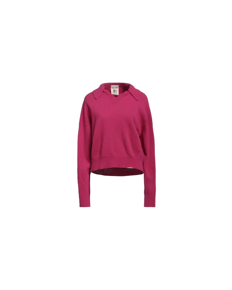 Semicouture STRICKWAREN - Pulloverauf YOOX.COM Fuchsia