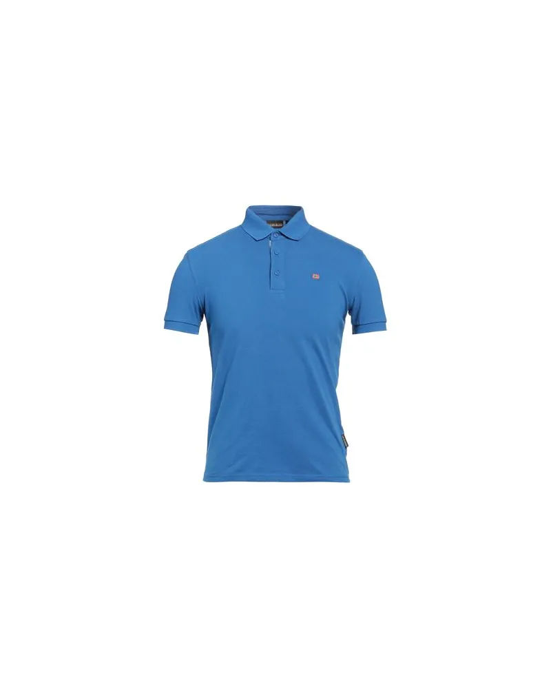 Napapijri TOPS - Poloshirtsauf YOOX.COM Königsblau