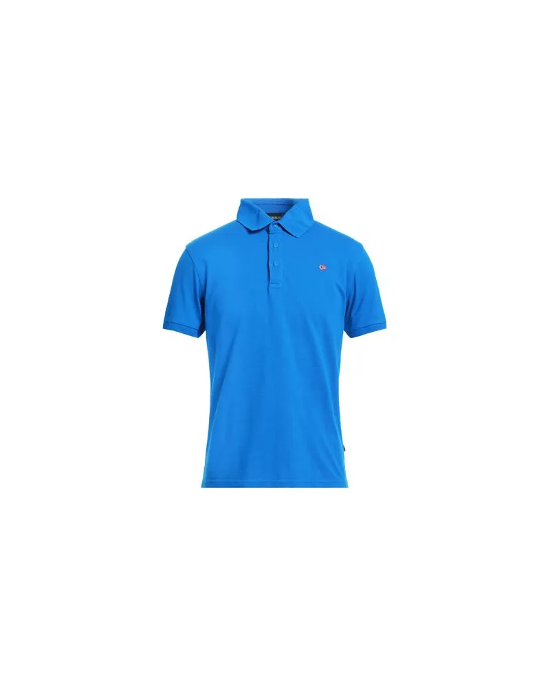 Napapijri TOPS - Poloshirtsauf YOOX.COM Blau