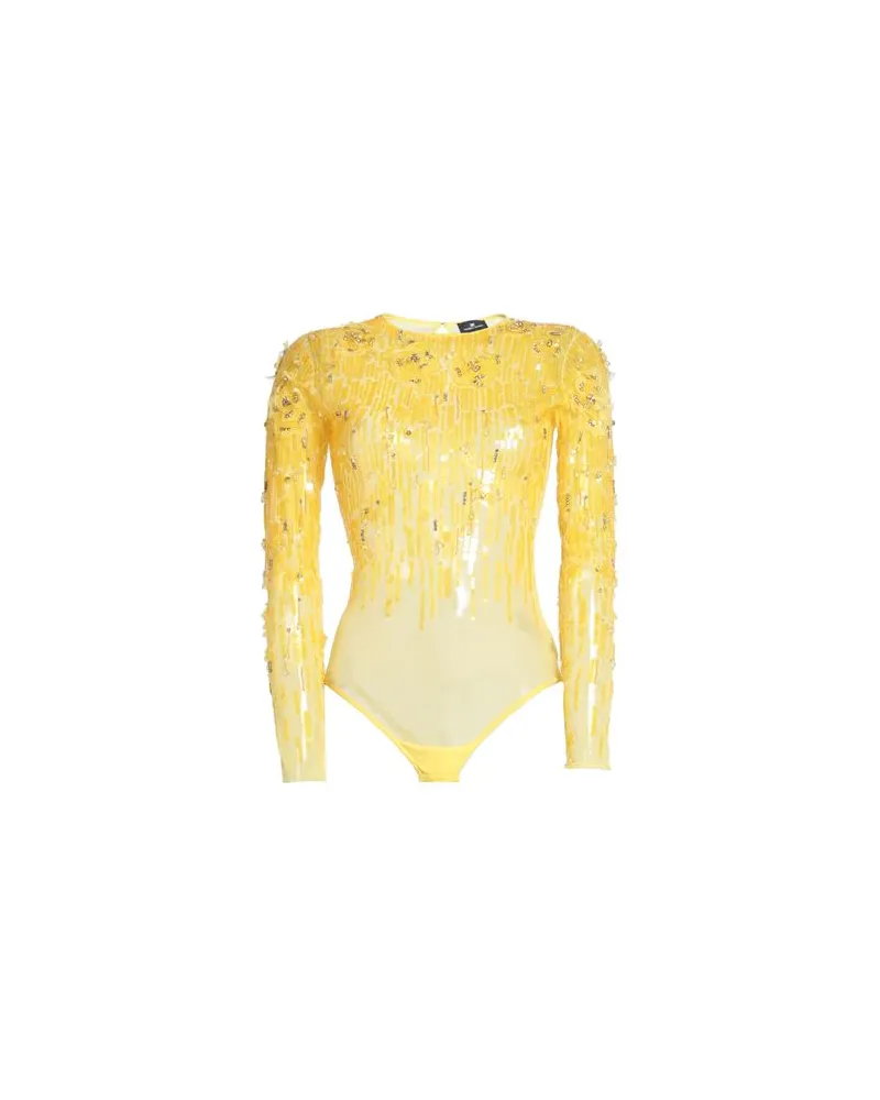 Elisabetta Franchi TOPS - Topsauf YOOX.COM Gelb