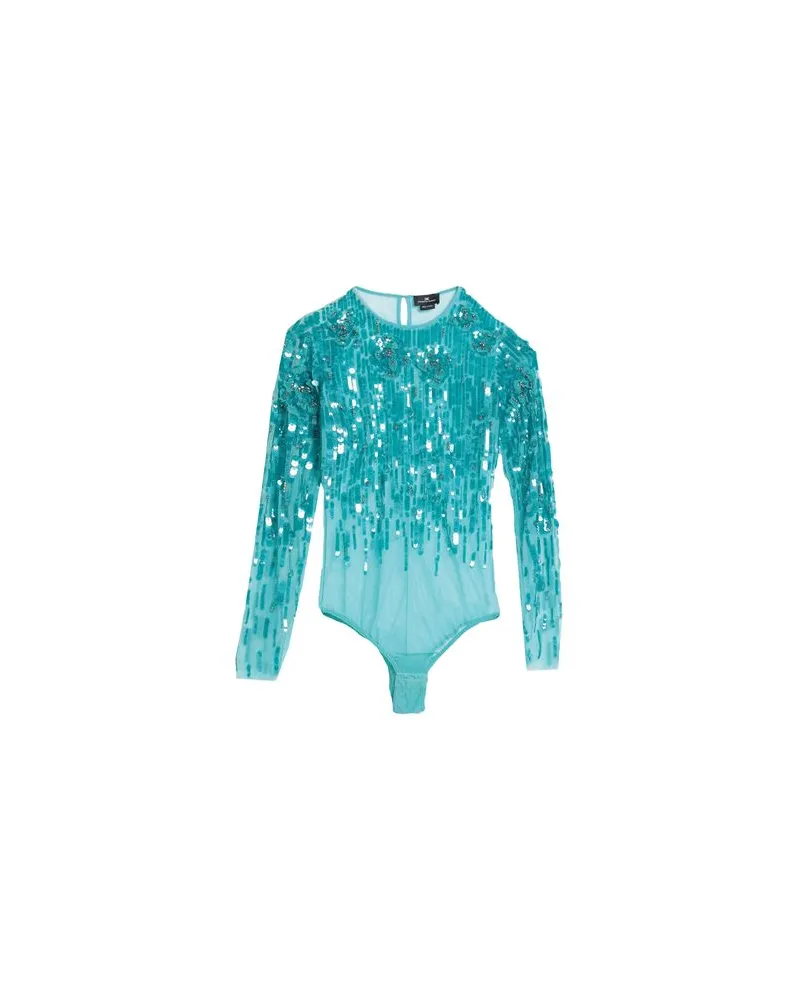 Elisabetta Franchi TOPS - Topsauf YOOX.COM Tūrkis