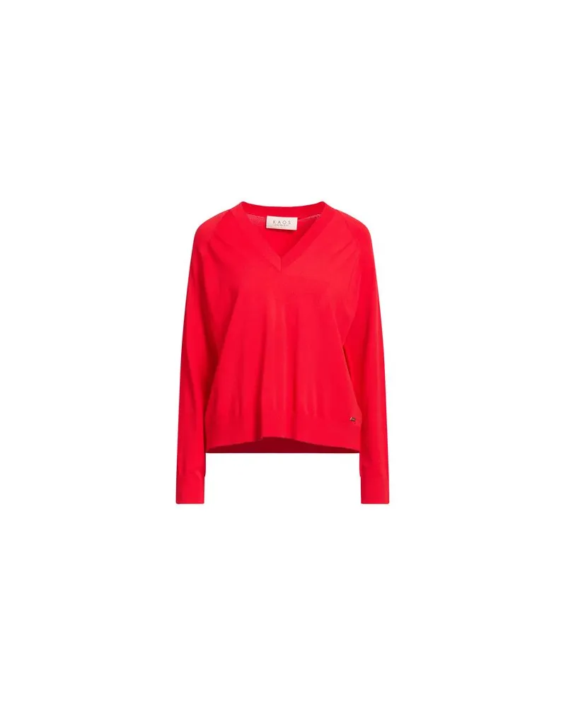 Kaos DAY BY DAY - STRICKWAREN - Pulloverauf YOOX.COM Tomatenrot