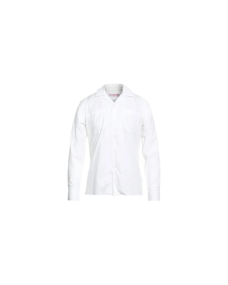 Orlebar Brown TOPS - Hemdenauf YOOX.COM Cremeweiß
