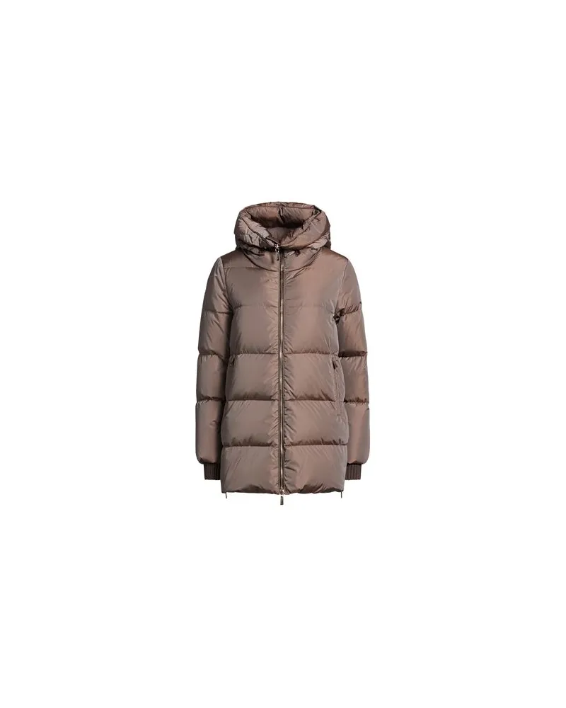 MOORER JACKEN & MÄNTEL - Pufferjacken & Daunenjackenauf YOOX.COM Khaki