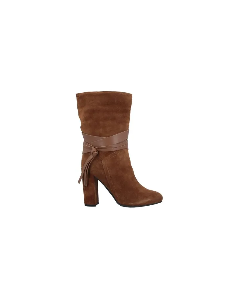 CAFèNOIR  SCHUHE - Stiefelettenauf YOOX.COM Lederfarben