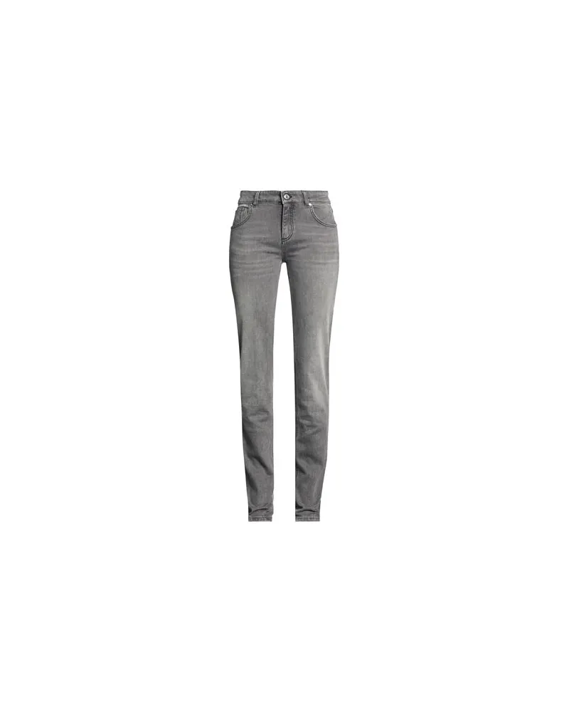 Blumarine HOSEN & RÖCKE - Jeanshosenauf YOOX.COM Grau