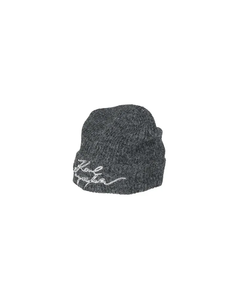 Karl Lagerfeld ACCESSOIRES - Mützen & Hüteauf YOOX.COM Braungrau
