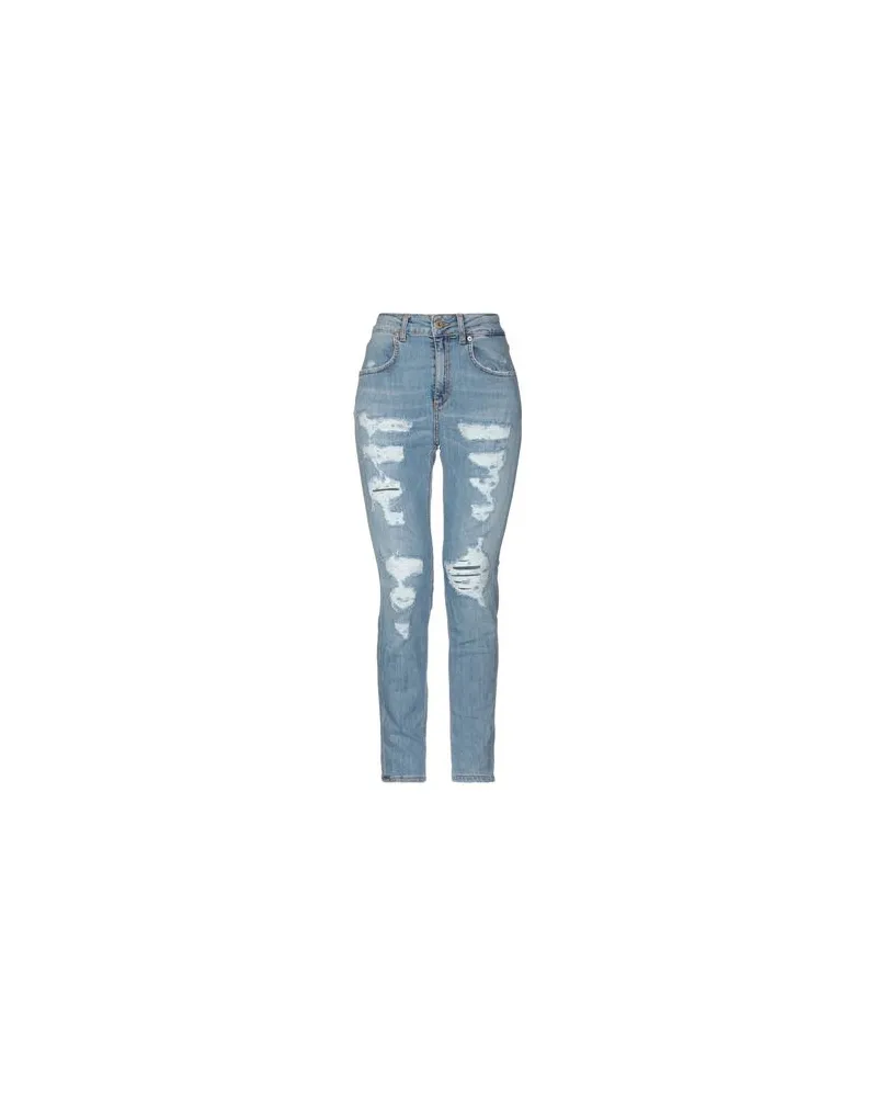 Dondup HOSEN & RÖCKE - Jeanshosenauf YOOX.COM Blau