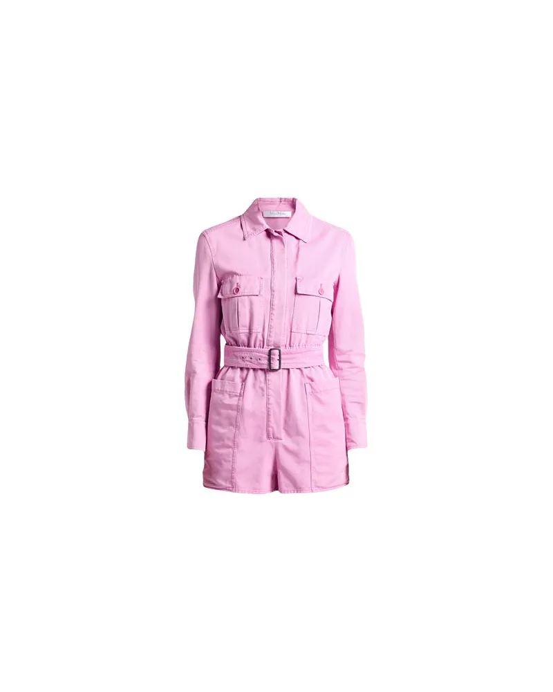 Max Mara SFILATA - OVERALLS - Playsuitsauf YOOX.COM Rosa