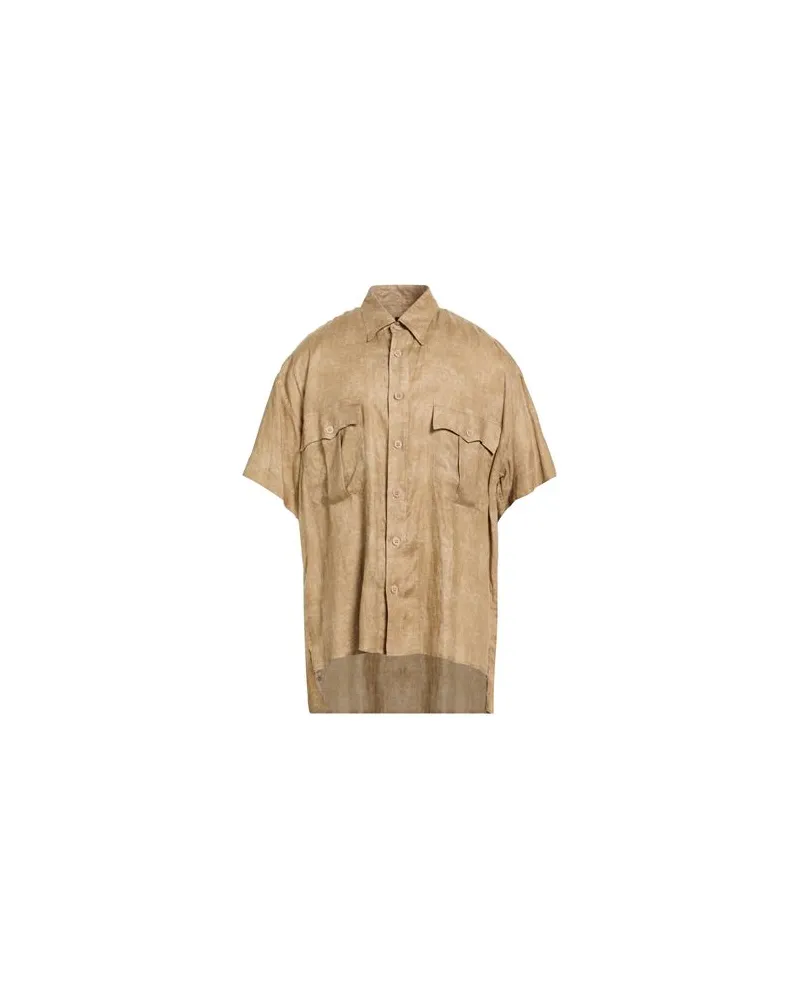 Giorgio Armani TOPS - Hemdenauf YOOX.COM Khaki