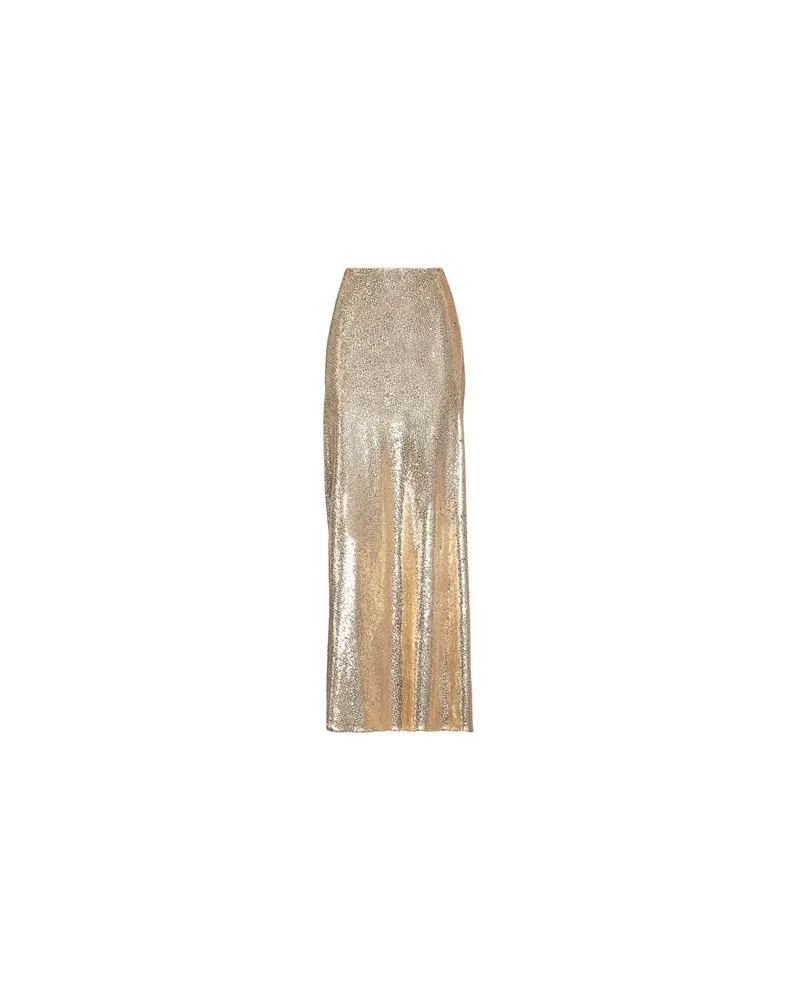 Patrizia Pepe HOSEN & RÖCKE - Maxi-Röckeauf YOOX.COM Gold