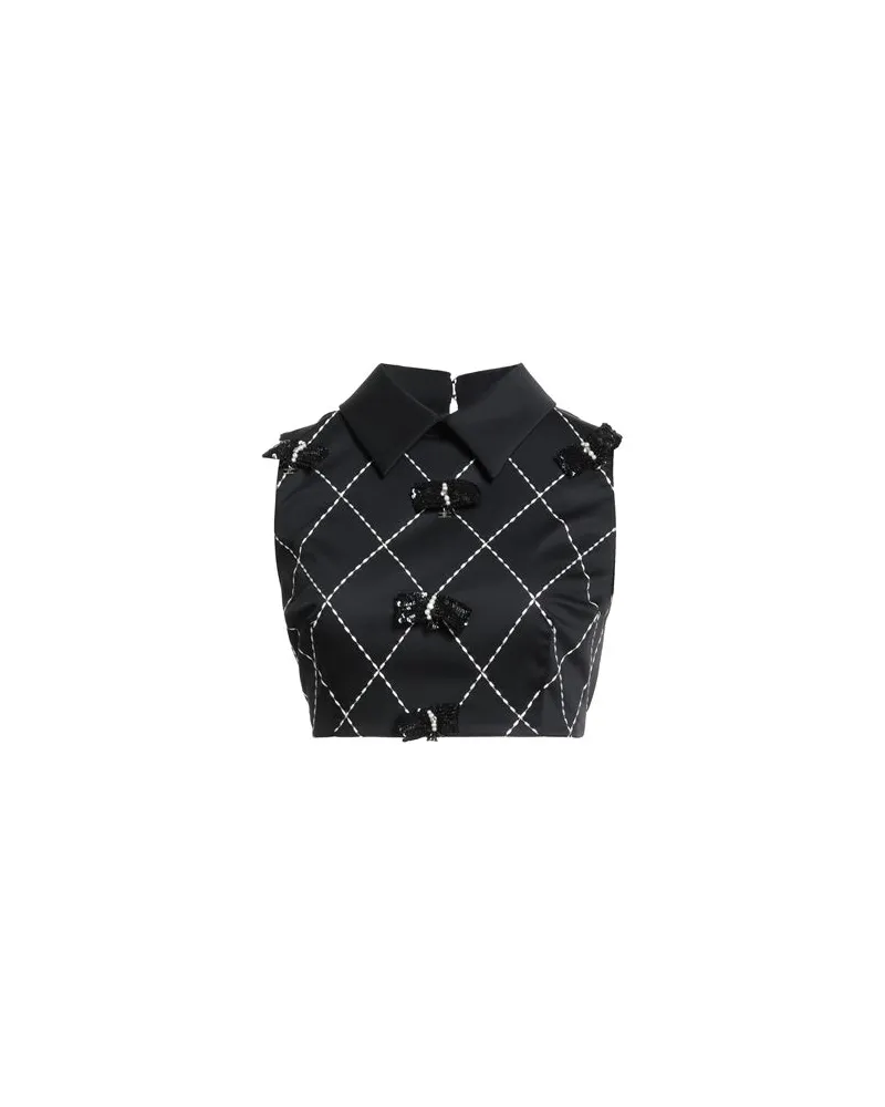 Elisabetta Franchi TOPS - Topsauf YOOX.COM Schwarz