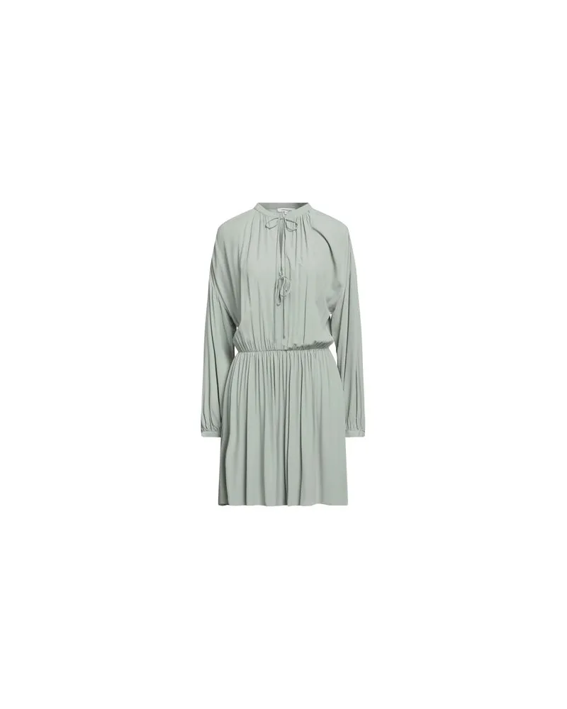 Patrizia Pepe KLEIDER - Mini-Kleiderauf YOOX.COM Salbeigrün